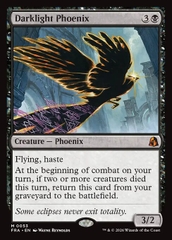 Magic: The Gathering - Reality Fracture - Darklight Phoenix (53) Foil