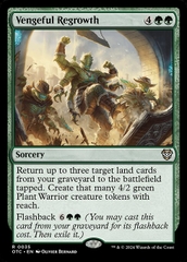 Magic: The Gathering - Outlaws of Thunder Junction Commander - Vengeful Regrowth (35)