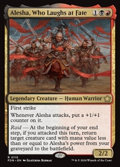 Magic: The Gathering - Foundations - Alesha, Who Laughs at Fate (115) Foil