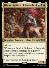 Magic: The Gathering - Outlaws of Thunder Junction - Obeka, Splitter of Seconds (222)