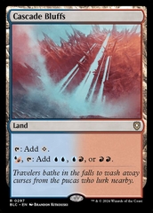 Magic: The Gathering - Bloomburrow Commander - Cascade Bluffs (297)