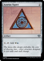 Magic: The Gathering - Commander Masters - Azorius Signet (941)