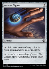 Magic: The Gathering - Outlaws of Thunder Junction Commander - Arcane Signet (252)