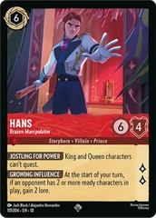 Disney Lorcana ~Whispers in the Well~ Hans - Brazen Manipulator (117/204)