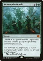 Magic: The Gathering - The Brothers' War - Awaken the Woods (170) Foil