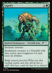 Magic: The Gathering - Secret Lair Drop - Lignify (1847)