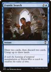 Magic: The Gathering - New Capenna Commander - Frantic Search (222)