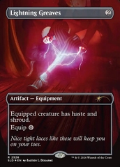 Magic: The Gathering - Secret Lair Drop - Lightning Greaves (2526) Foil
