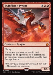 Magic: The Gathering - Foundations - Twinflame Tyrant (97) Foil