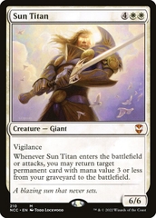Magic: The Gathering - New Capenna Commander - Sun Titan (210)