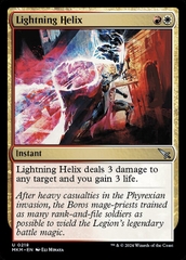 Magic: The Gathering - Murders at Karlov Manor - Lightning Helix (218)