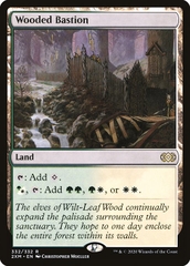 Magic: The Gathering - Double Masters - Wooded Bastion (332)