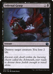 Magic: The Gathering - Innistrad: Midnight Hunt - Infernal Grasp (107)