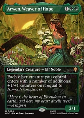 Magic: The Gathering - The Hobbit Eternal - Arwen, Weaver of Hope (24) Foil