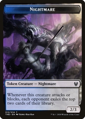 Magic: The Gathering - Theros Beyond Death Tokens - Nightmare (12) Foil
