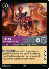 Disney Lorcana ~Reign of Jafar~ Jafar - High Sultan of Lorcana (74/204)