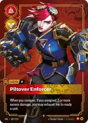 Riftbound TCG - Unleashed - Vi - Piltover Enforcer (187/219) Foil