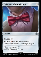 Magic: The Gathering - Doctor Who - Talisman of Conviction (247)