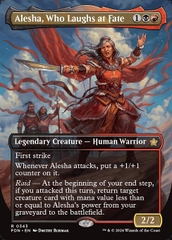 Magic: The Gathering - Foundations - Alesha, Who Laughs at Fate (343)