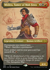 Magic: The Gathering - The Brothers' War - Mishra, Tamer of Mak Fawa (295)