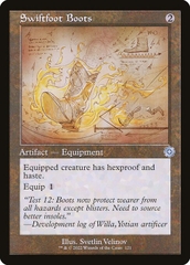 Magic: The Gathering - The Brothers' War Retro Artifacts - Swiftfoot Boots (121) Foil
