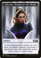 Magic: The Gathering - Core Set 2021 Tokens - Liliana, Waker of the Dead Emblem (18)