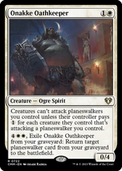 Magic: The Gathering - Commander Masters - Onakke Oathkeeper (722)