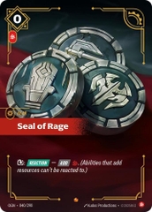 Riftbound TCG - Origins - Seal of Rage (040/298) Foil