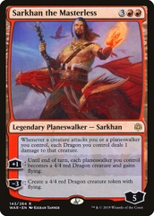 Magic: The Gathering - War of the Spark - Sarkhan the Masterless (143)