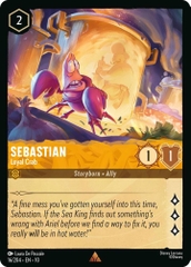Disney Lorcana ~Whispers in the Well~ Sebastian - Loyal Crab (16/204)