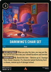 Disney Lorcana ~Winterspell~ Darkwing's Chair Set (168/204)