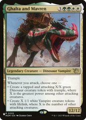 Magic: The Gathering - The List - Ghalta and Mavren (MOM-225)
