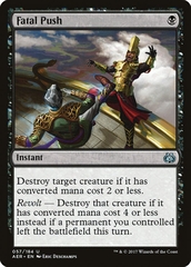 Magic the Gathering - Aether Revolt - Fatal Push
