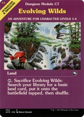 Magic the Gathering - Adventures in the Forgotten Realms - Evolving Wilds (Showcase)