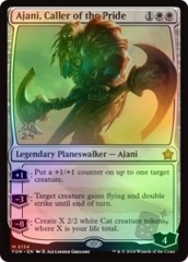 Magic the Gathering - Foundations - Ajani, Caller of the Pride (Prerelease FOIL)