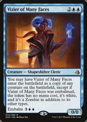 Magic the Gathering - Amonkhet - Vizier of Many Faces