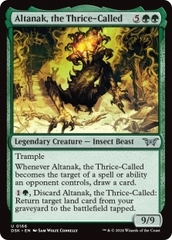 Magic the Gathering - Duskmourn: House of Horror - Altanak, the Thrice-Called