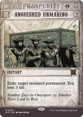 Magic the Gathering - Outlaws of Thunder Junction Breaking News - Anguished Unmaking