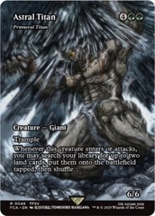 Magic the Gathering - Final Fantasy Through the Ages - Astral Titan (Primeval Titan)