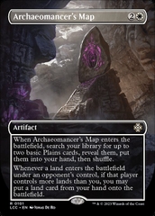 Magic: The Gathering - The Lost Caverns of Ixalan Commander - Archaeomancer's Map (101)