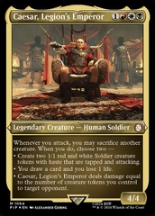 Magic: The Gathering - Fallout - Caesar, Legion's Emperor (1064) Etched Foil