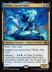 Magic: The Gathering - Aetherdrift - Winter, Cursed Rider (228)