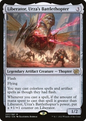 Magic: The Gathering - The Brothers' War - Liberator, Urza's Battlethopter (237) Foil