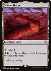 Magic: The Gathering - Dominaria United Commander - Shivan Gorge (232)