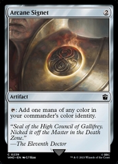 Magic: The Gathering - Doctor Who - Arcane Signet (239)