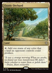 Magic: The Gathering - Lorwyn Eclipsed Commander - Exotic Orchard (148)