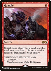 Magic: The Gathering - The List - Gamble (UMA-132)