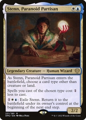 Magic: The Gathering - Dominaria United - Stenn, Paranoid Partisan (221)