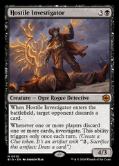 Magic: The Gathering - The Big Score - Hostile Investigator (10) Foil