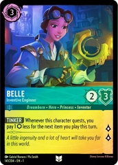 Disney Lorcana - The First Chapter - Belle - Inventive Engineer COLD FOIL